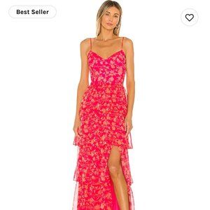 Amanda Uprichard Best Seller Thaddea Maxi Dress - Size Small